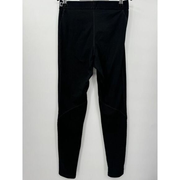 Nike Women Black Elastic Waist Straight Leg Stretch Fit Yoga Pull On Leggings M - Picture 7 of 9